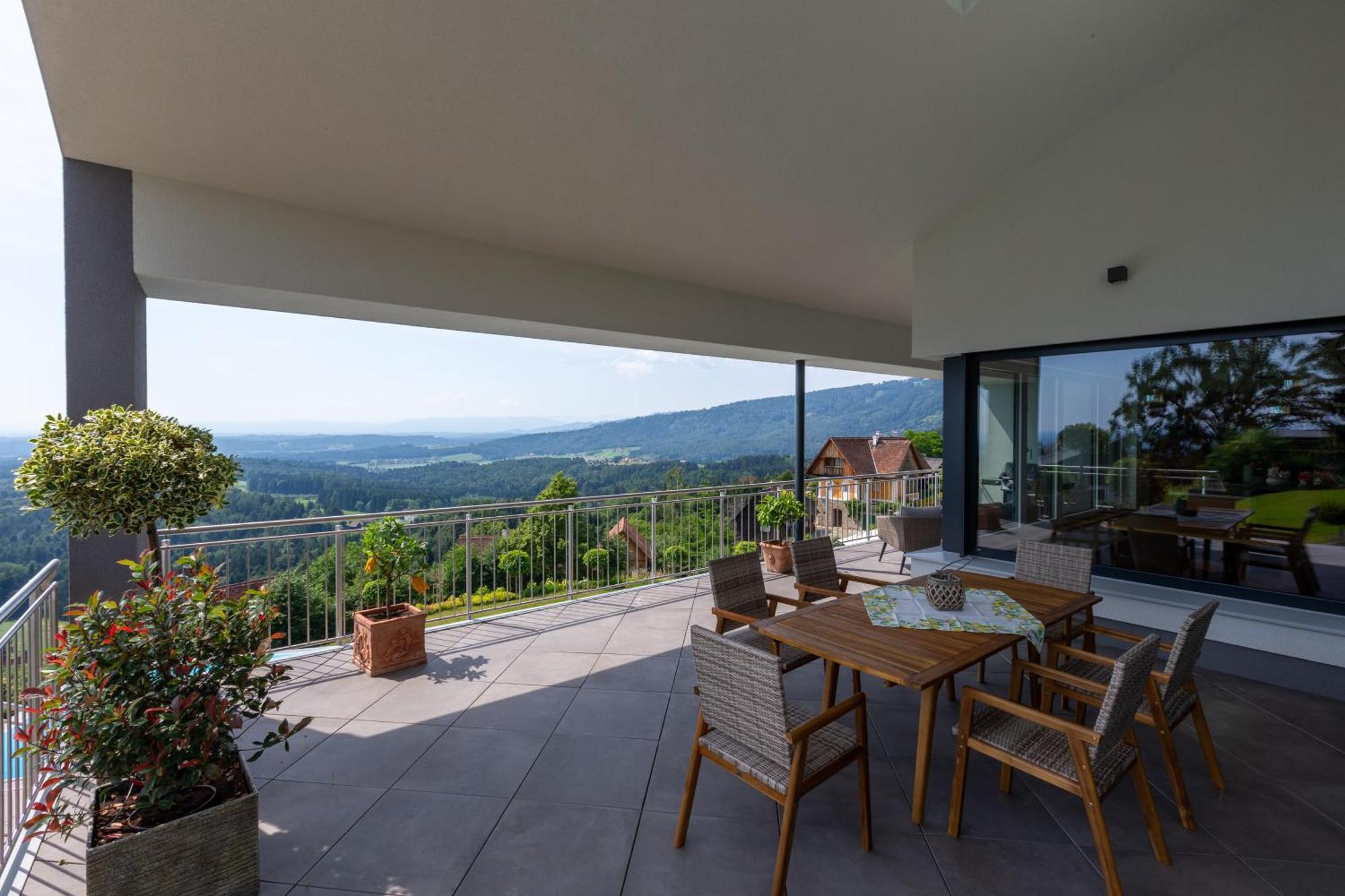 Greim15 --- Ganzes Ferienhaus Mit Fernsicht, Pool, Wellness Deutschlandsberg Exterior foto